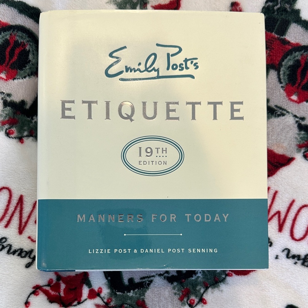 Emily Post's Etiquette Book 19th Edition
